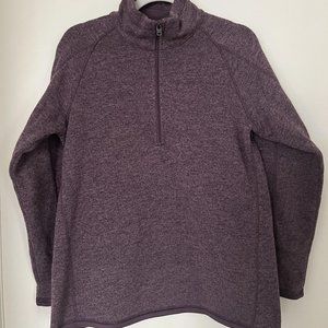 Stormpak by Sunice 1/4 zip fleece-lined pullover - so cozy! Women's Size L